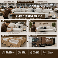 Sofa modular berbentuk L dengan desain alas mengambang, kain minimalis Italia Horizonte, jok kain, OEM, pelapisan khusus.