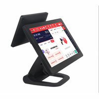 Système de point de vente à écran tactile de 15,6 pouces avec résolution 4096x4096 et précision de 98 % pour les épiceries, les restaurants et les supermarchés