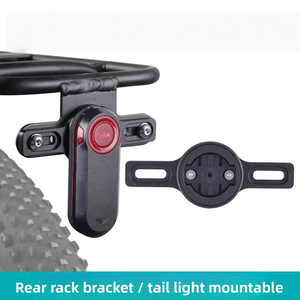 Accesorios de Ciclismo, <span class=keywords><strong>Luz</strong></span> LED para Bicicleta, <span class=keywords><strong>Luz</strong></span> Trasera Inteligente Recargable para Bicicleta, Adaptador de <span class=keywords><strong>Luz</strong></span> Trasera para <span class=keywords><strong>Garmin</strong></span> Varia, <span class=keywords><strong>Luz</strong></span> para Portaequipajes Trasero - Product Image 2