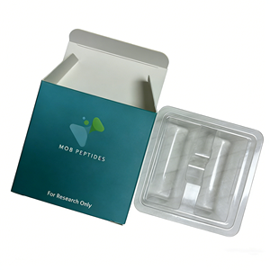 定制全息效果瓶盒粉末标签肽3ml 10ml瓶标签和盒子用于肽盒2瓶装 - Product Image 2