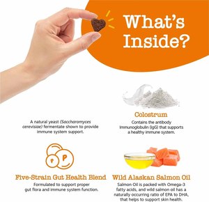 <span class=keywords><strong>Alimentazione</strong></span> del <span class=keywords><strong>cane</strong></span> con probiotici del salmone selvatico che migliorano la qualità del sistema immunitario dell'animale domestico integratore sanitario per animali domestici - Product Image 2