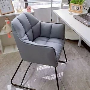 Sillón de Manicura, Diseño Moderno en Cuero, para Uso en Interiores y Exteriores, Silla de Maquillaje para Clientes de Salón de Belleza - Product Image 2