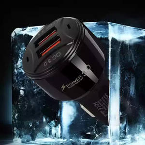 Chargeur de voiture USB double QC3.0 4.0 36W, adaptateur de voiture à montage encastré, charge rapide pour iPhone iPad Samsung, chargeur rapide de voiture - Product Image 2