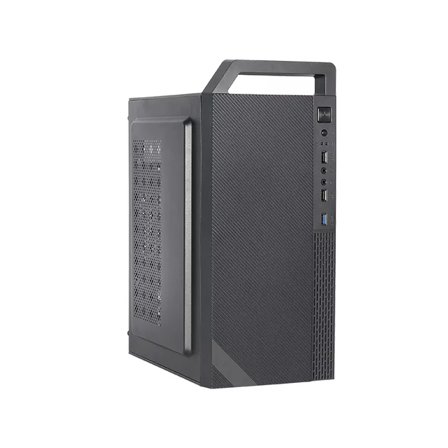 Desktop with Simple Design and High Quality ABS Front Panel M-ATX 168-7 Computer case