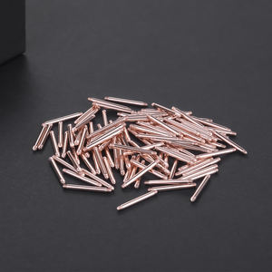 100 Stks/pak 316l Chirurgisch Staal Extern Schroefdraad Barbell Pinnen Tong <span class=keywords><strong>Piercing</strong></span> Accessoires Voor Tepel/Oor Industriële Piercings - Product Image 4