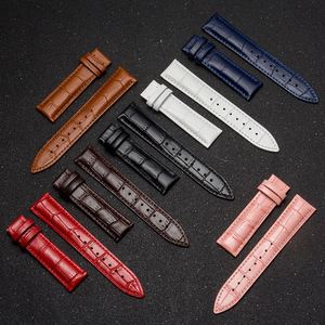 สายนาฬิกาหนังสีโรสโกลด์พร้อมหัวเข็มขัดแบบกดสองชั้น สแตนเลสสตีล ระบายอากาศได้ดี-ลดราคา - Product Image 3