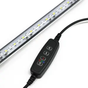 Pendurar zhou iluminação de aquário em led led, luz vermelha arister, ip65, para tanque de aquário