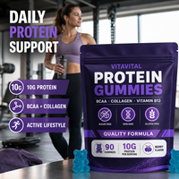 Gummies de Collagène Riches en Protéines 10g – Complément Beauté Antioxydant Certifié – Fabricant OEM – Vitamines Gommeuses Personnalisées Véganes