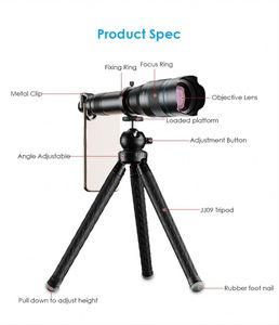 Good Quality 60X <span class=keywords><strong>Super</strong></span> Monocular <span class=keywords><strong>Telescope</strong></span> Zoom Camera Telephoto Cell Phone Len - Product Image 2