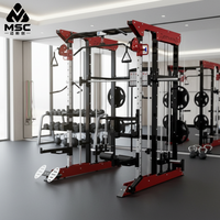 Machine Smith Commerciale de Haute Qualité, Équipement de Gym, Rack de Musculation, Équipement Smith pour Club de Fitness et Centre de Conditionnement Physique