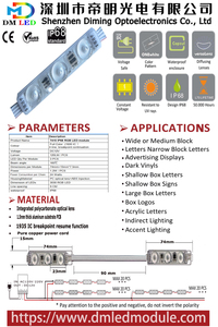 Ip68 rgbic 1935 dmx512ic rgb adressable 12v עבור תיבות אלקטרוני אותיות ערוץ אותיות rgbic 12v הוביל מודול - Product Image 4
