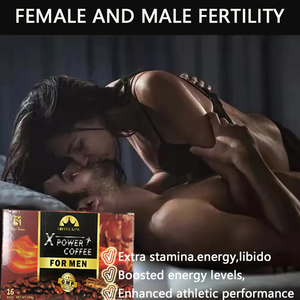 Người đàn ông x Điện cà phê Kem khỏe mạnh nam caffeine Hộp nhãn hiệu riêng ngay lập tức Đen Maca thảo dược truyền năng lượng đường sô cô la - Product Image 6