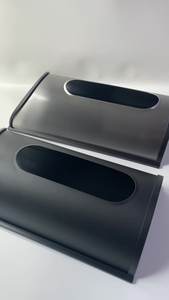 Distributeur de sacs en plastique en acier inoxydable argenté facile à monter au mur, support de sacs en plastique rectangulaires pour sacs d'épicerie, outils moyens - Product Image 4