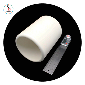 Большой диаметр <span class=keywords><strong>95</strong></span>% глинозема керамическая труба <span class=keywords><strong>Al2o3</strong></span> керамический цилиндр для высоких температур - Product Image 6