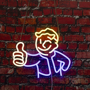 LED Neon <strong>Light</strong> for Bedroom Wall Decor, USB/Battery Powered Neon Night <strong>Lights</strong> for Birthday Party Art Decorations - Product Image 6