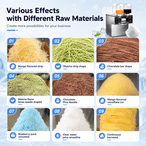 Commercial Snowflake <b>Ice</b> <b>Machine</b> For Shaved <b>Ice</b> Snow <b>Ice</b> Bingsu Desserts <b>Ice</b> <b>Cream</b> Drinks And Milk Tea Shop Use - Product Image 6