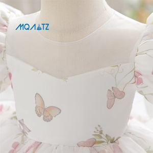 <span class=keywords><strong>Vestito</strong></span> Floreale Soffice per Bambina, Abito Estivo per 6 Mesi-3 Anni, Outfit Quotidiano e per Compleanno, <span class=keywords><strong>Vestito</strong></span> da Festa per Bambini, Abiti per Bambine Piccole - Product Image 5