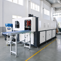 Máquina de Moldeo por Soplado y Extrusión de PET Ecológica con PLC Delta Automático, 20L, 1 Cavidad, Bomba de Motor con Rodamiento de 55mm