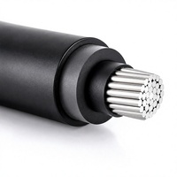 Câble aérien gaine multicouche JKYJ 35mm² ABC, conducteur en cuivre isolé XLPE, pour éclairage public
