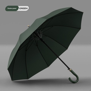 <span class=keywords><strong>Parapluie</strong></span> haut de gamme à 10 baleines pour <span class=keywords><strong>homme</strong></span>, usage professionnel, coupe-vent, résistant aux intempéries, double couche, manche long en bois - Product Image 6