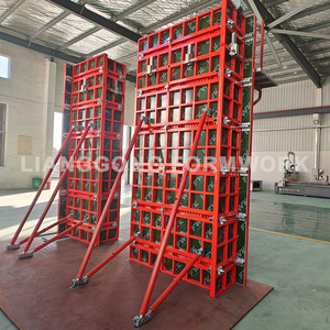 Encofrado de Acero para Muros y Columnas, Sistema de Encofrado Modular Reutilizable para Hormigón Colado en Sitio - Product Image 4