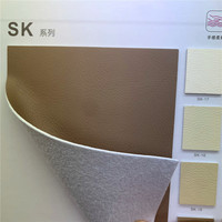 Cuir synthétique en microfibre PU imperméable 1,2 mm pour intérieur de voiture, canapé, mobilier, textile de maison, vêtement décoratif, sac