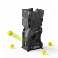 Machine à balles de tennis Tenniix de haute qualité avec IA vocale, robot de tennis portable pour l'entraînement, machine de lancement et de tir de balles de tennis