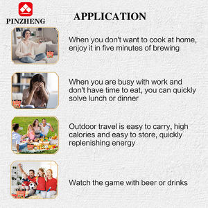 Noodles Istantanei Croccanti di Marca Cinese Famosa, Noodles Vegetariani Istantanei in Tazza, Piccanti e Acidi, Hai Chi Jia Suan La <span class=keywords><strong>Fen</strong></span> OEM - Product Image 3