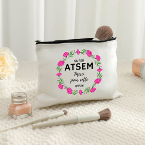 Trousse de Maquillage Personnalisée avec Motif de Maîtresse de Voyage et Toilette, 1 Pièce - Product Image 2