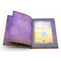 Carnet de notes A5 personnalisable pour réunions, école et affaires, 50 pages, couverture rigide, impression possible