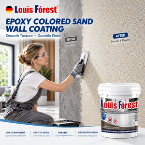 Pintura Epoxi Ecológica <span class=keywords><strong>de</strong></span> un Solo Componente, Imitación <span class=keywords><strong>de</strong></span> Arena <span class=keywords><strong>de</strong></span> Color, Pintura <span class=keywords><strong>para</strong></span> <span class=keywords><strong>Piedra</strong></span>, Revestimiento Líquido Impermeable y Resistente al Sol <span class=keywords><strong>para</strong></span> Pisos - Product Image 1