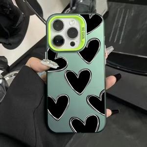Coque de téléphone en plastique dur de créateur élégant pour iPhone Xs Xr 11 12 13 14 15 16 17 Pro Max Love Patterned PC Mobile <span class=keywords><strong>Cover</strong></span> - Product Image 6