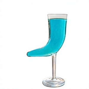 Verres à cocktail transparents en borosilicate faits à la main de 350 ml, sans plomb, coupe Martini, verres à margarita, verrerie de bar réutilisable en gros - Product Image 2