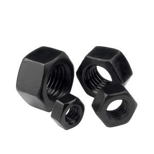Ventes directes d'usine Rock Bottom Price Din934 M6 Écrou hexagonal en acier noir passivé et galvanisé pour application industrielle - Product Image 6