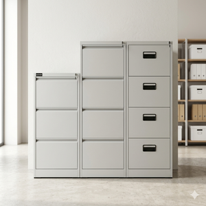 Meuble de classement vertical en fer avec tiroirs A4 verrouillables, démontable et assemblable, pour cartes et <span class=keywords><strong>dossiers</strong></span> - Product Image 1