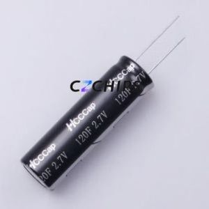 2.7V-120F ตัวเก็บประจุผ่านรู (THT),P = 7.5mm ตัวเก็บประจุ (ความจุ: 120F )(แรงดันไฟฟ้าที่กำหนด: 2.7V) - Product Image 1