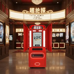 Máquina de Impresión de Fotos Selfie, Kiosco de Impresión de Retratos, Impresora de Fotos con Temática de Noticias, Dispositivo de Impresión Automática para Centros Comerciales - Product Image 1