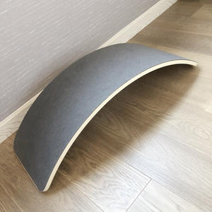 Montessori eğitimi destekleyicileri Wobble Curvy eğitici oyun Yoga oyuncaklar çocuklar ahşap denge kurulu - Product Image 5