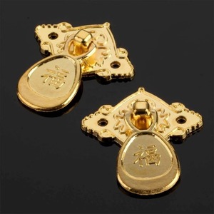 <strong>2pcs</strong> Chinese Pull Handles 38*34mm Cabinets Single Hole <strong>Door</strong> <strong>Knob</strong> Wardrobe Drawer Closet Pull Handle - Product Image 6