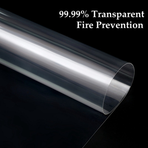 Nhà Máy Tùy Chỉnh Kích Thước 4M Nặng-Nhiệm Vụ Không Thấm Nước PVC Trong Suốt Bạt Rõ Ràng Tarp Cho Nhà Kính Lợp Ngoài Trời Lưu Trữ - Product Image 3