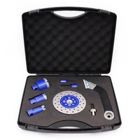 Kit de forets diamantés en boîte 6/8/25/35/50mm avec disque de coupe et de meulage de 115mm, adaptateur HEX et nettoyeur de joint pour carrelage et marbre