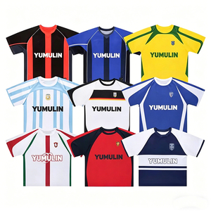 Ensemble de maillots de football personnalisés multicolores pour hommes, kit de football imprimé par sublimation, uniforme d'équipe, vêtements d'entraînement à séchage rapide, fabricant - Product Image 2