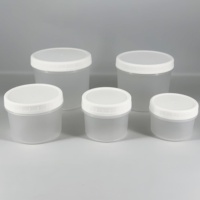 Contenants à yaourt réutilisables avec couvercle à vis hermétique, gobelets transparents en plastique pour petit-déjeuner, parfait pour le stockage au réfrigérateur, anti-fuite, vente en gros