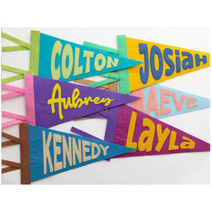 ธงผ้าสักหลาดคุณภาพสูงปรับแต่งได้สไตล์ทันสมัยดีไซน์เป็นมิตรต่อสิ่งแวดล้อมขายดี - Product Image 1