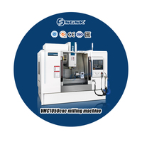Centre d'usinage vertical multifonction à haute précision 3 axes VMC1050, vente chaude