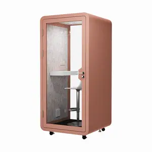 Movable Multifunctional office sound proof phone booth recording studio booth soundproof booths