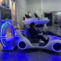 Équipement de parc d'attractions Infinity Simulateur de course à piles Dodgems Vr Manèges de voitures tamponneuses électriques Manèges de parc d'attractions