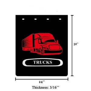 Garde-boue en plastique de haute qualité, résistant, imperméable et anti-âge, personnalisés en gros pour camion - Product Image 2