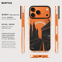 Nouveauté Coque de protection magnétique transparente de luxe en TPU+PC+TPE 360° avec logo personnalisé peint par UV pour 18 Pro Max