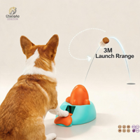 Jouet intelligent de puzzle interactif pour chats, chiens et petits animaux – Distributeur de friandises pour l'entraînement et la distribution de nourriture, en ABS, design moderne